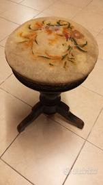 Sgabello pianoforte primi anni 900