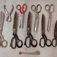 set forbici da sarto antiche anni '30 / '70