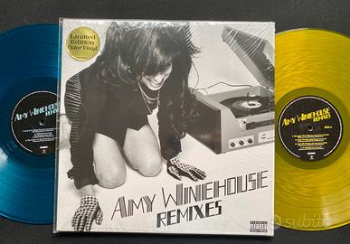 Amy Winehouse:Remixes Doppio LP  Blu/e giallo “