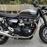 Triumph speed twin 1200 scarichi vance & hines
