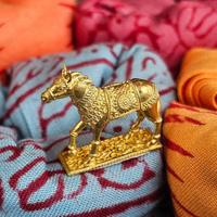 Cavallo in ottone – statuetta decorativa indiana