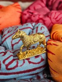 Cavallo in ottone – statuetta decorativa indiana