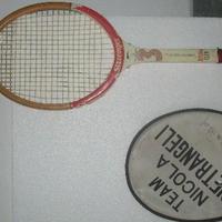 Racchetta tennis in legno