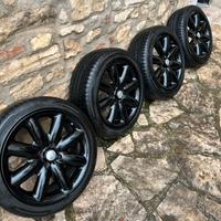 Ruote complete per mini 4 fori 205/45/17