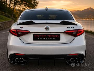 DIFFUSORE PER ALFA ROMEO GIULIA VELOCE STILE QUADR