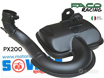 Marmitta Elaborata Faco Racing Vespa PX PE 200 Ma
