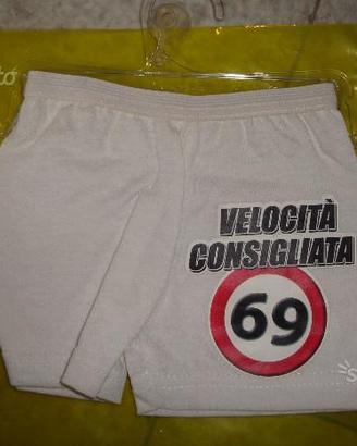 Micro Mutanda Satirica "Velocita Consigliata 69"