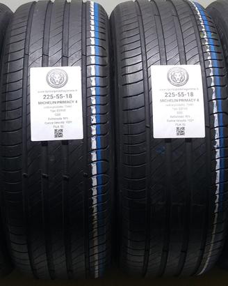 4 GOMME 225 55 18 MICHELIN A73461