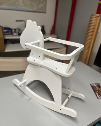 CAVALLO A DONDOLO CHILDHOME BIANCO