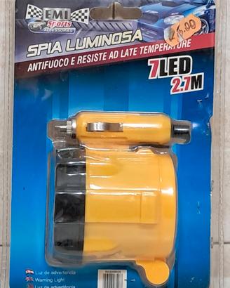 TORCIA SPIA LUMINOSA DI EMERGENZA AUTO X SOLI €5
