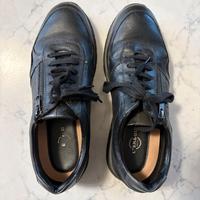 Sneakers nere in pelle con zip e lacci Alter&go mi