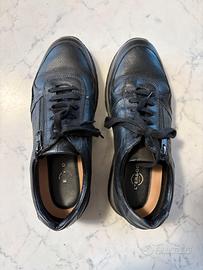 Sneakers nere in pelle con zip e lacci Alter&go mi