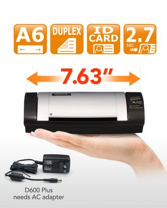Scanner Plustek mobileoffice D600