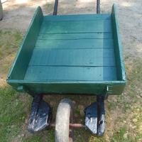 Carriola in legno