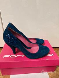 Tacchi blu fornarina 38