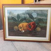 Rontani Gianfranco olio su tela 50 x 70  più corn