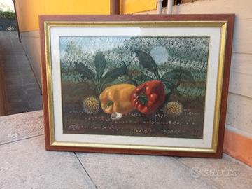 Rontani Gianfranco olio su tela 50 x 70  più corn