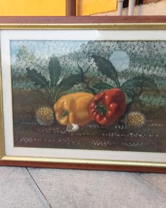 Rontani Gianfranco olio su tela 50 x 70  più corn