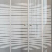 Box Doccia 118x122 STEPS120 Serigr. Porta ad un'an