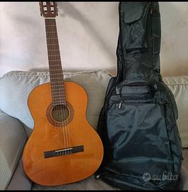 Chitarra Eko cs 15 4/4 completa di custodia imbott