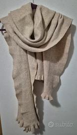 Sciarpa invernale donna 100% lana 