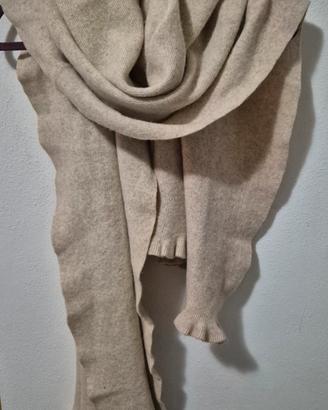 Sciarpa invernale donna 100% lana 