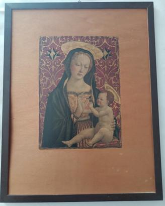 Quadro Madonna con Bambino