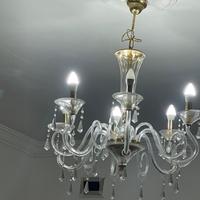 Lampadario in cristallo