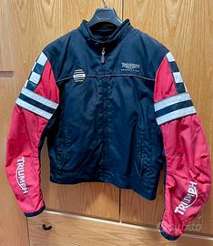 Giubbotto moto Originale Triumph stile Vintage