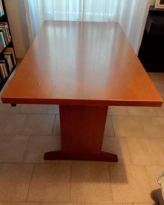 tavolo in legno ciliegio 140x80