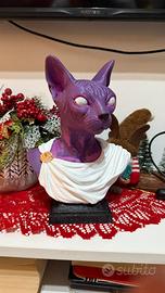 Statuetta gatto sphynx