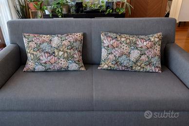 2 fodere jacquard floreale 60x40” NUOVI
