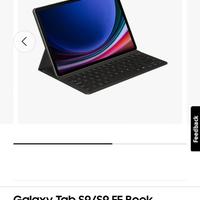 Book Cover Keyboard Slim Samsung ANCORA SIGILLATA