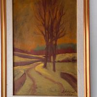 Innocente Salvini dipinto ad olio