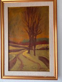 Innocente Salvini dipinto ad olio