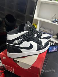 Air Jordan 1 mid carbon fiber all star 2021