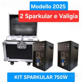 Kit Sparkular 750W (2 Sparkular e Valigia) Nuove