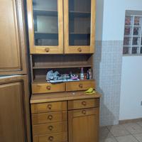 cucina legno gatto