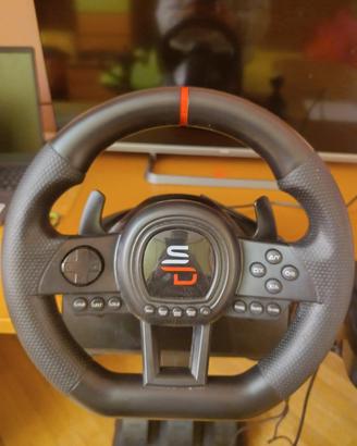 VOLANTE SUPERDRIVE 270° + PEDALIERA + CAMBIO AD H 