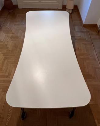 Scrivania Kartell Max 190 ruote Ferruccio Laviani