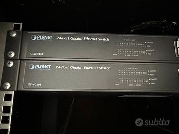 Switch Planet GSW-2401 24 Porte Gigabit Ethernet