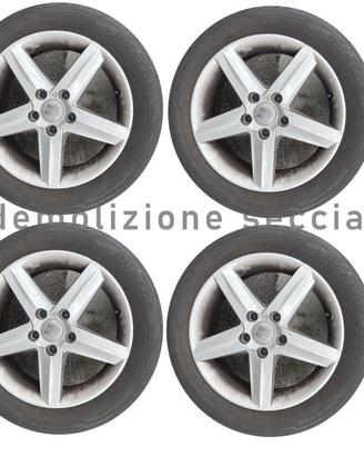 04 CERCHI e Gomme SEAT LEON 16p ORIGINALI