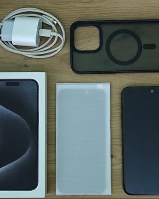 iPhone 15 Pro Max Black Titanium 256 GB