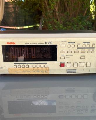 Fostex D-80 Digital Multitrack Recorder – 8 tracce