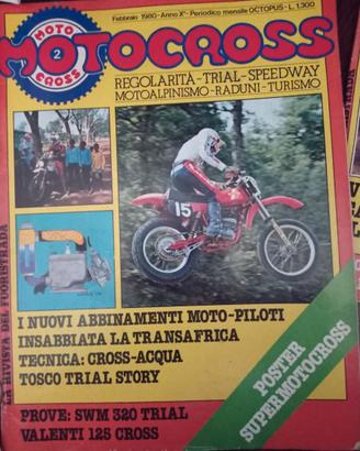 rivista MOTOCROSS numero 2 del 1980