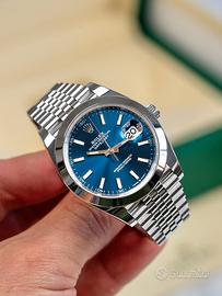 Rolex Datejust 41mm 126300 blu jubilee nuovo 2026