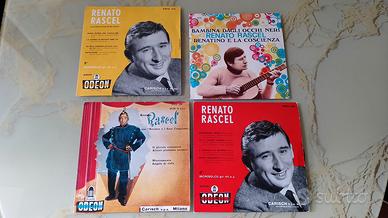 4 dischi R. Rascel vintage vedi foto x titoli