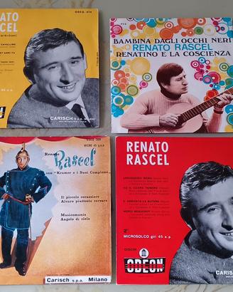 4 dischi R. Rascel vintage vedi foto x titoli
