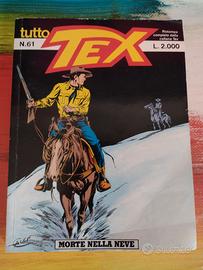 Tutto TEX n.61 morte nella neve Galep USPI FIEG 