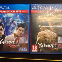 Yakuza 0 e Yakuza Kiwami 2 PS4
